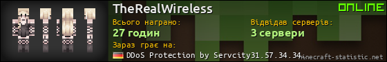 Юзербар 560x90 для TheRealWireless