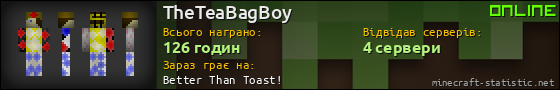 Юзербар 560x90 для TheTeaBagBoy