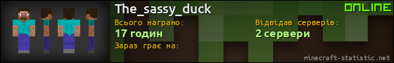 Юзербар 560x90 для The_sassy_duck