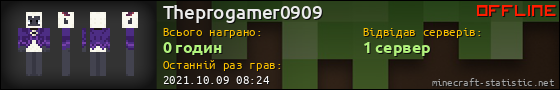 Юзербар 560x90 для Theprogamer0909