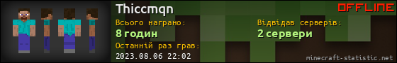 Юзербар 560x90 для Thiccmqn