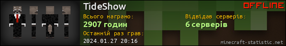 Юзербар 560x90 для TideShow