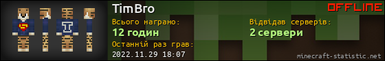 Юзербар 560x90 для TimBro