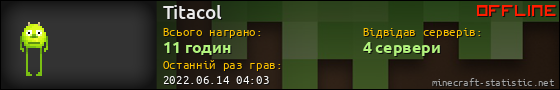 Юзербар 560x90 для Titacol