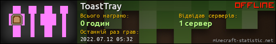 Юзербар 560x90 для ToastTray