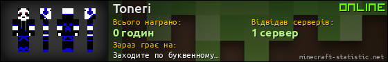 Юзербар 560x90 для Toneri