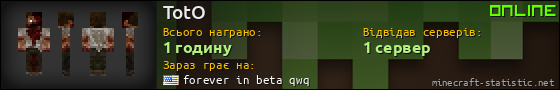 Юзербар 560x90 для TotO