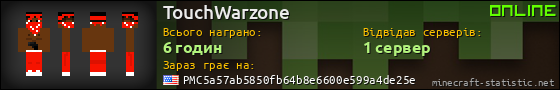 Юзербар 560x90 для TouchWarzone