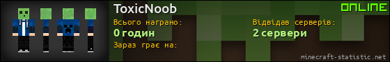 Юзербар 560x90 для ToxicNoob