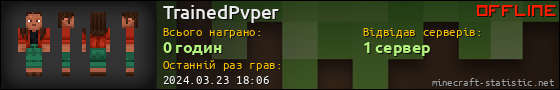 Юзербар 560x90 для TrainedPvper