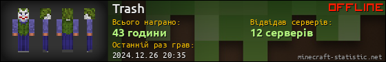 Юзербар 560x90 для Trash