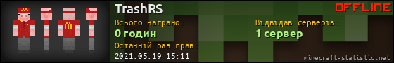 Юзербар 560x90 для TrashRS