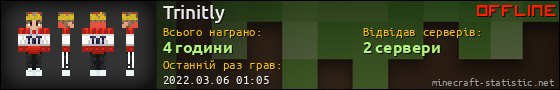 Юзербар 560x90 для Trinitly