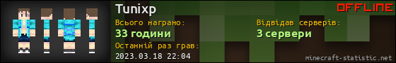 Юзербар 560x90 для Tunixp