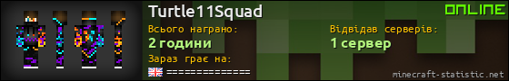 Юзербар 560x90 для Turtle11Squad