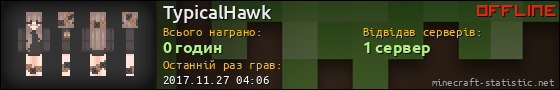 Юзербар 560x90 для TypicalHawk