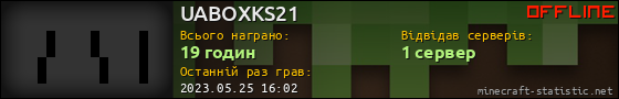 Юзербар 560x90 для UABOXKS21