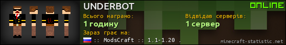 Юзербар 560x90 для UNDERBOT
