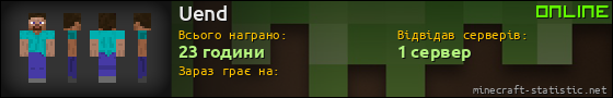 Юзербар 560x90 для Uend