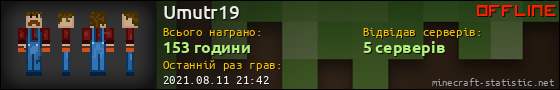 Юзербар 560x90 для Umutr19