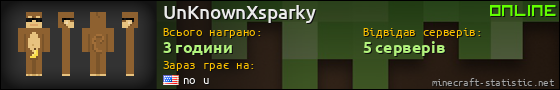 Юзербар 560x90 для UnKnownXsparky