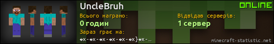 Юзербар 560x90 для UncleBruh