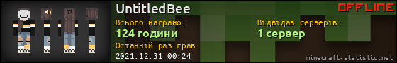 Юзербар 560x90 для UntitledBee