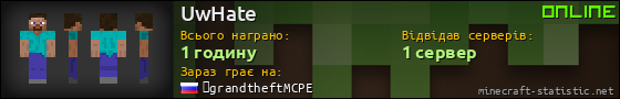 Юзербар 560x90 для UwHate