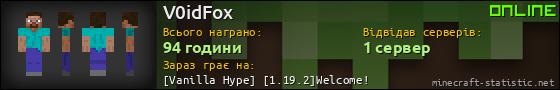 Юзербар 560x90 для V0idFox