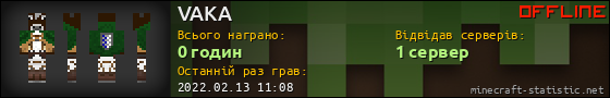 Юзербар 560x90 для VAKA