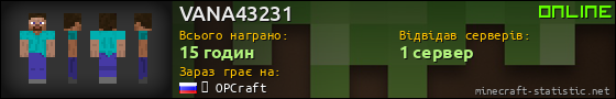 Юзербар 560x90 для VANA43231
