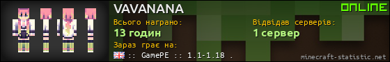 Юзербар 560x90 для VAVANANA