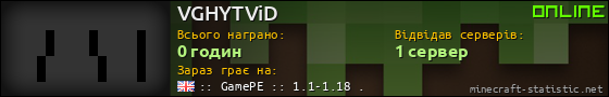 Юзербар 560x90 для VGHYTViD