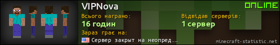 Юзербар 560x90 для VIPNova