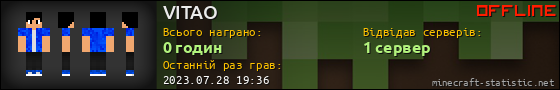 Юзербар 560x90 для VITAO