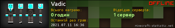 Юзербар 560x90 для Vadic