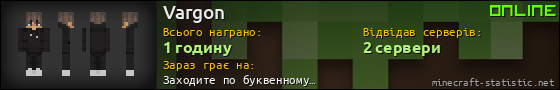 Юзербар 560x90 для Vargon