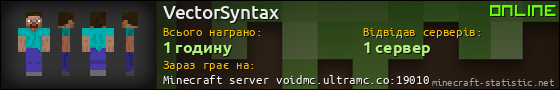 Юзербар 560x90 для VectorSyntax