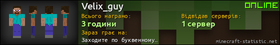 Юзербар 560x90 для Velix_guy