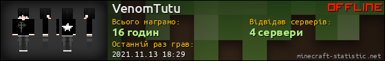 Юзербар 560x90 для VenomTutu