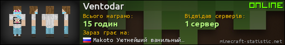 Юзербар 560x90 для Ventodar