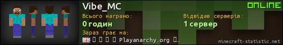 Юзербар 560x90 для Vibe_MC