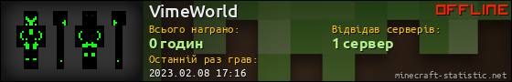 Юзербар 560x90 для VimeWorld