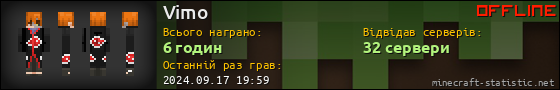 Юзербар 560x90 для Vimo