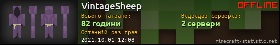 Юзербар 560x90 для VintageSheep