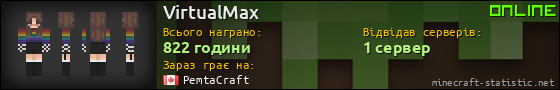 Юзербар 560x90 для VirtualMax