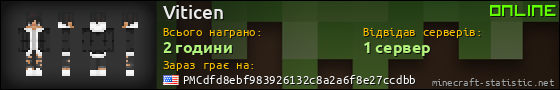 Юзербар 560x90 для Viticen