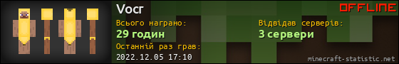 Юзербар 560x90 для Vocr