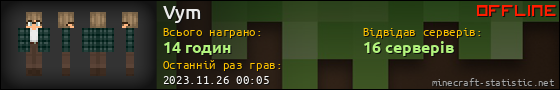 Юзербар 560x90 для Vym