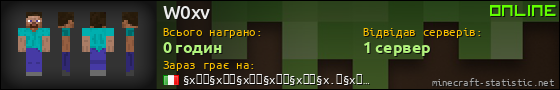 Юзербар 560x90 для W0xv